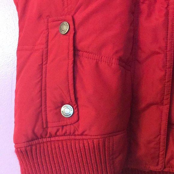 Maurice’s Red Puffer Vest with Hood sz M NWOT - Picture 3 of 10
